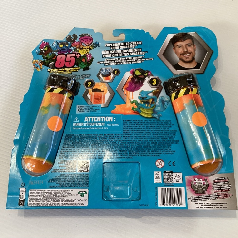 Mr. Beast Mega Lab Pack Atomic Series Swarms 12 NEW (P4) - Picture 4 of 6